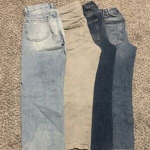 Zara boys set of Four Denim Jeans